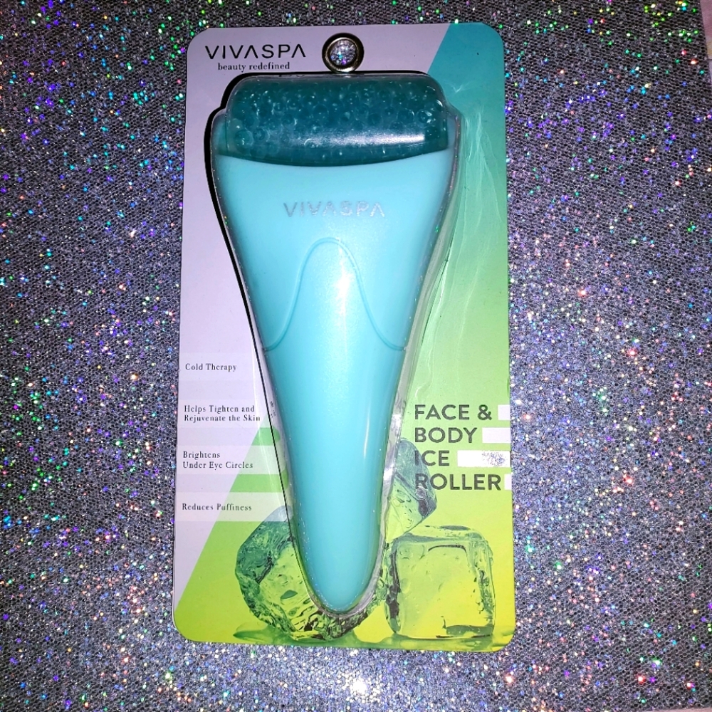 Viva Spa Face & Body Ice Roller COLD THERAPY Rejuvenate Beauty NEW